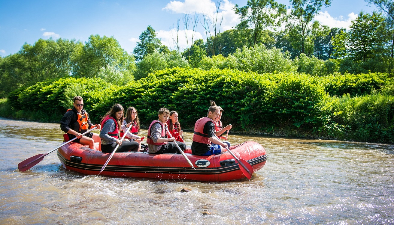 spływy pontonowe ski-raft