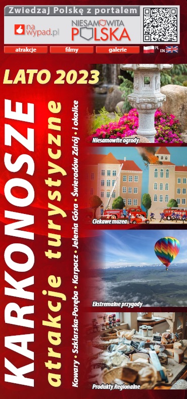 Karkonosze atrakcje turystyczne 2023